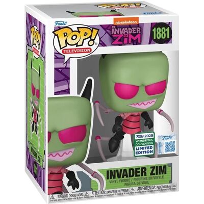 Funko - POP! Invader Zim mit Pak Legs - Mit Protector - Figur Funko - POP! Invader Zim mit Pak Legs - Mit Protector - Figur