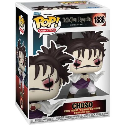 Funko Pop Choso Vinylowa figurka - Jujutsu Kaisen - 9cm Funko Pop Choso Vinylowa figurka - Jujutsu Kaisen - 9cm