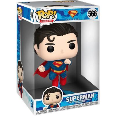 Funko Superman 2025 Figura de Vinilo Pop! Jumbo - Modelo Superman Funko Superman 2025 Figura de Vinilo Pop! Jumbo - Modelo Superman