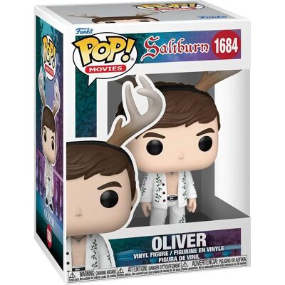 Funko Saltburn Oliver Quick vinylfigur - 9cm - Samlarobjekt Funko Saltburn Oliver Quick vinylfigur - 9cm - Samlarobjekt