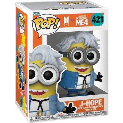 Funko Pop! J-Hope Minions - BTS Pop! Rocks Vinyl 10 cm Funko Pop! J-Hope Minions - BTS Pop! Rocks Vinyl 10 cm