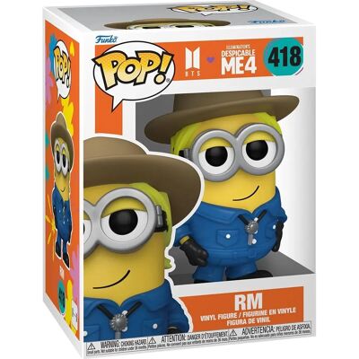 Figura in vinile Funko RM Minions BTS - Pop Rocks - 11cm Figura in vinile Funko RM Minions BTS - Pop Rocks - 11cm