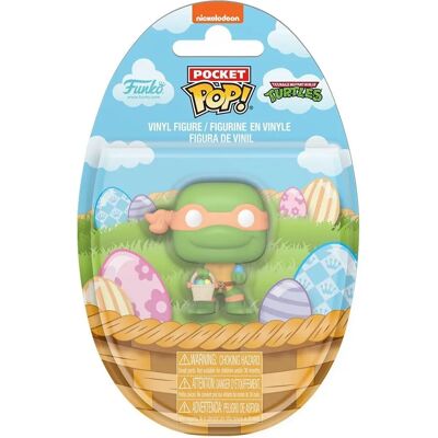 Funko Michelangelo Teenage Mutant Ninja Turtles Vinyl Figurine - 4cm Funko Michelangelo Teenage Mutant Ninja Turtles Vinyl Figurine - 4cm