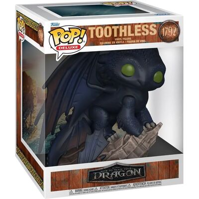 Funko Toothless - Figura d'Azione - 16 cm - Drago Live-Action - Deluxe Funko Toothless - Figura d'Azione - 16 cm - Drago Live-Action - Deluxe
