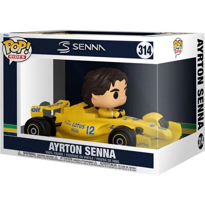 Funko Pop Ayrton Senna Auto Lotus - 314 Figura F1 Funko Pop Ayrton Senna Auto Lotus - 314 Figura F1