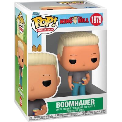 Funko Boomhauer - King Of The Hill Vinyl Figurijn - 9cm Funko Boomhauer - King Of The Hill Vinyl Figurijn - 9cm