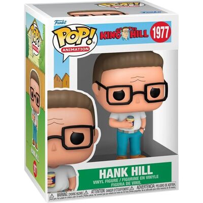 Funko Hank Hill Vinylfigur - King Of The Hill Funko Hank Hill Vinylfigur - King Of The Hill