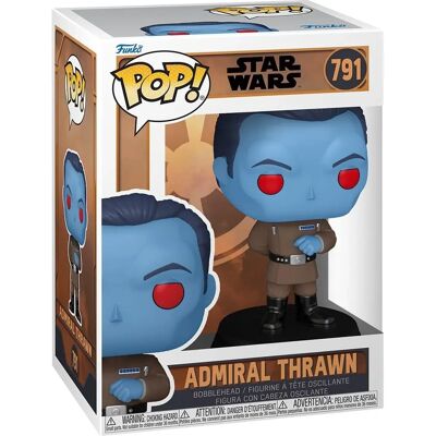 Funko Figura de Vinilo Admiral Thrawn - Star Wars: Tales of the Empire Funko Figura de Vinilo Admiral Thrawn - Star Wars: Tales of the Empire