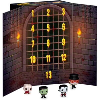 Kalendarz adwentowy Halloween Universal Studios 13-dniowy - Figury Pop Kalendarz adwentowy Halloween Universal Studios 13-dniowy - Figury Pop
