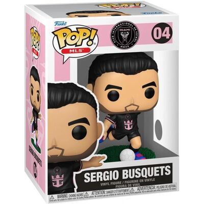 Funko Inter Miami Sergio Busquets Vinylfigur - MLS Fußball - 9cm Funko Inter Miami Sergio Busquets Vinylfigur - MLS Fußball - 9cm