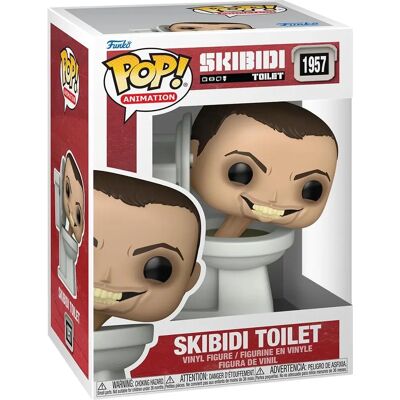 Figurka winylowa Funko Skibidi Toilet - 9cm - Kolekcjonerska - FK88836 Figurka winylowa Funko Skibidi Toilet - 9cm - Kolekcjonerska - FK88836