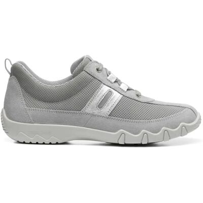 Hotter Damen Leanne II Weitpassende Sportschuhe - Shell Grey - Sportschuhe Hotter Damen Leanne II Weitpassende Sportschuhe - Shell Grey - Sportschuhe