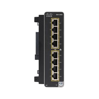 Cisco IEM-3400-8T - 8 Port Netzwerk-Switch Cisco IEM-3400-8T - 8 Port Netzwerk-Switch