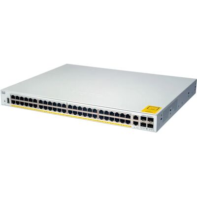 Cisco Catalyst C1000-48P-4G-L Netzwerkswitch - Managed, 48 PoE-Ports, SFP-Uplink Cisco Catalyst C1000-48P-4G-L Netzwerkswitch - Managed, 48 PoE-Ports, SFP-Uplink