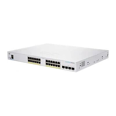 Switch Réseau Géré Cisco CBS250-24P-4G-EU - 24 Ports Gigabit PoE - Argent - Publicité Switch Réseau Géré Cisco CBS250-24P-4G-EU - 24 Ports Gigabit PoE - Argent - Publicité