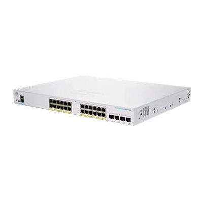 Cisco CBS250-24PP-4G-EU Managed Network Switch - 24 Port Gigabit PoE+ - Rack-Mountable Cisco CBS250-24PP-4G-EU Managed Network Switch - 24 Port Gigabit PoE+ - Rack-Mountable