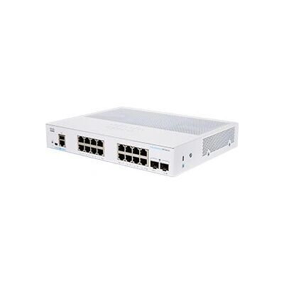 Switch gestionado Cisco CBS350-16T-E-2G-EU - Capas 2/3 - 16 Puertos Gigabit - Plata Switch gestionado Cisco CBS350-16T-E-2G-EU - Capas 2/3 - 16 Puertos Gigabit - Plata