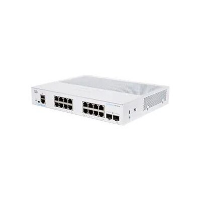 Cisco CBS250-16T-2G Plateado - Switch de red gestionado L2/L3 Gigabit Ethernet Cisco CBS250-16T-2G Plateado - Switch de red gestionado L2/L3 Gigabit Ethernet