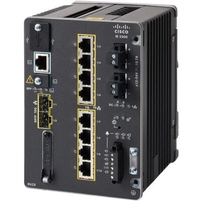 Cisco IE3300 Rugged Series Switch - Managed - 8 Porten 10/100/1000 PoE++ - DIN Cisco IE3300 Rugged Series Switch - Managed - 8 Porten 10/100/1000 PoE++ - DIN