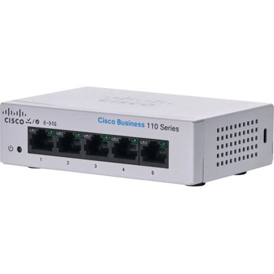 Switch Ethernet Gigabit L2 non géré Cisco CBS110 - 5 Ports - Publicité Switch Ethernet Gigabit L2 non géré Cisco CBS110 - 5 Ports - Publicité