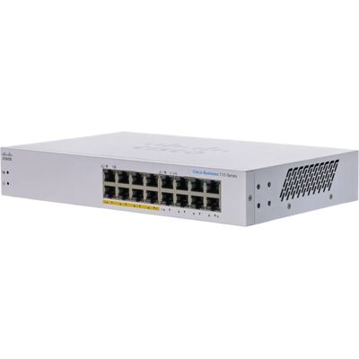 Cisco CBS110-16PP Switch - Gigabit Ethernet PoE Desktop Cisco CBS110-16PP Switch - Gigabit Ethernet PoE Desktop