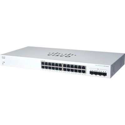 Cisco CBS220-24T-4X Managed L2 Gigabit Ethernet - Nätverksswitch Cisco CBS220-24T-4X Managed L2 Gigabit Ethernet - Nätverksswitch