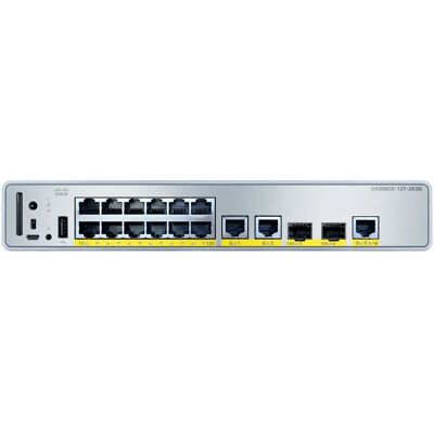 Cisco C9200CX-12T-2X2G-A Managed Switch - 12x1GbE + 2x10GbE Uplink Cisco C9200CX-12T-2X2G-A Managed Switch - 12x1GbE + 2x10GbE Uplink