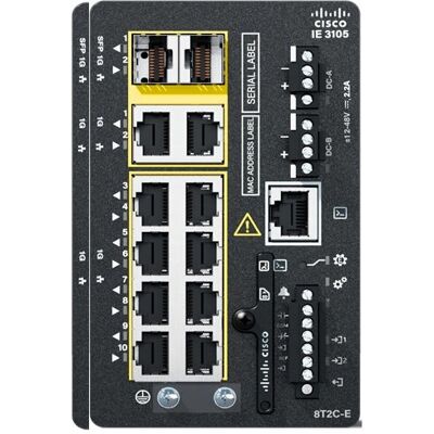 Cisco Catalyst IE3105 Managed L2 Gigabit Ethernet Switch - 8 Ports Cisco Catalyst IE3105 Managed L2 Gigabit Ethernet Switch - 8 Ports