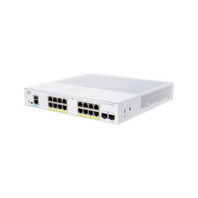 Cisco CBS350-16FP-2G Switch géré L2/L3 - Argenté Cisco CBS350-16FP-2G Switch géré L2/L3 - Argenté