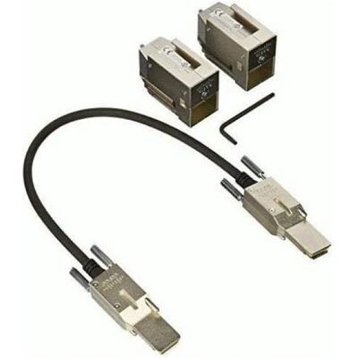 Cisco C9300L-STACK-KIT2 - 0,5 m Schwarz, Grau Netzwerkstapelkit Cisco C9300L-STACK-KIT2 - 0,5 m Schwarz, Grau Netzwerkstapelkit