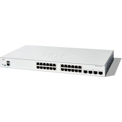 Switch Cisco C1300-24T-4G - Couches 2/3 - Géré - 24 Ports - Publicité Switch Cisco C1300-24T-4G - Couches 2/3 - Géré - 24 Ports - Publicité