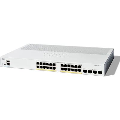 Cisco C1200-24P-4X Hallittu L2/L3 Gigabit Ethernet -kytkin - 24 porttia - Valkoinen Cisco C1200-24P-4X Hallittu L2/L3 Gigabit Ethernet -kytkin - 24 porttia - Valkoinen