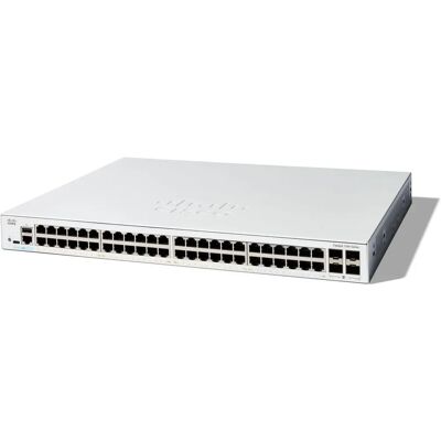 Cisco Catalyst 1200-48T-4G Managed Switch - L3 - Silber Cisco Catalyst 1200-48T-4G Managed Switch - L3 - Silber
