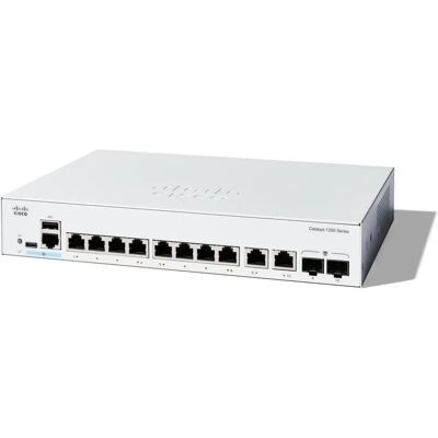 Cisco Catalyst 1200 Managed L2 Gigabit Ethernet Switch - Weiß Cisco Catalyst 1200 Managed L2 Gigabit Ethernet Switch - Weiß