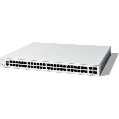Cisco C1300-48T-4G Spravovaný Síťový Přepínač - 48 Portů - Bílý Cisco C1300-48T-4G Spravovaný Síťový Přepínač - 48 Portů - Bílý