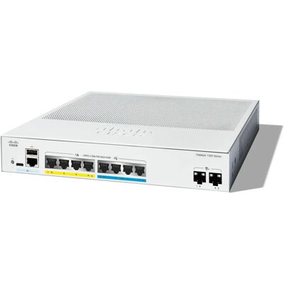 Cisco Catalyst C1300-8MGP-2X Kezelt hálózati kapcsoló - 3. réteg, PoE+ Cisco Catalyst C1300-8MGP-2X Kezelt hálózati kapcsoló - 3. réteg, PoE+