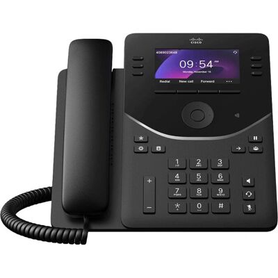 Cisco DP-9851-K9= Téléphone IP noir - 6 lignes LCD - Publicité Cisco DP-9851-K9= Téléphone IP noir - 6 lignes LCD - Publicité