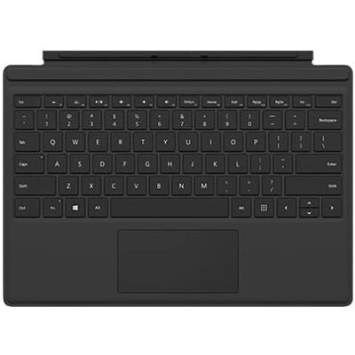 Coque Clavier Microsoft Surface Pro 4 - Couleur Noire, QWERTY Espagnol - Publicité Coque Clavier Microsoft Surface Pro 4 - Couleur Noire, QWERTY Espagnol - Publicité