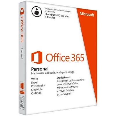 Microsoft Office 365 Personal - Office Suite - 1 Nutzer Microsoft Office 365 Personal - Office Suite - 1 Nutzer