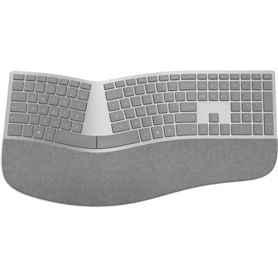 Clavier ergonomique Surface de Microsoft avec disposition AZERTY - Gris Clavier ergonomique Surface de Microsoft avec disposition AZERTY - Gris