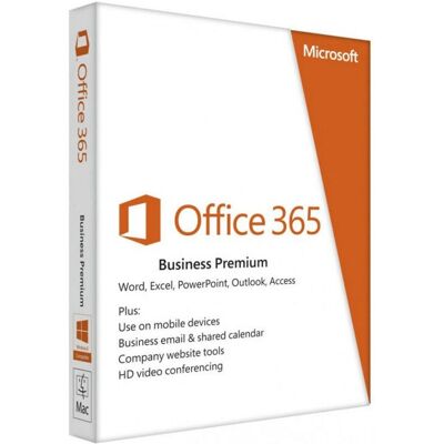 Microsoft Office 365 Business Premium - Support 5 Devices - 1 Year Microsoft Office 365 Business Premium - Support 5 Devices - 1 Year