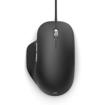 Microsoft Ergonomic Mouse - Black - Right Hand - Wired - Optical Microsoft Ergonomic Mouse - Black - Right Hand - Wired - Optical