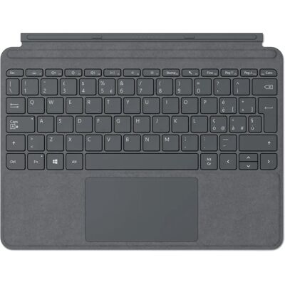 Coque Clavier Surface Go de Microsoft - Alcantara - Gris - Clavier, Pavé tactile, Compatible - Publicité Coque Clavier Surface Go de Microsoft - Alcantara - Gris - Clavier, Pavé tactile, Compatible - Publicité