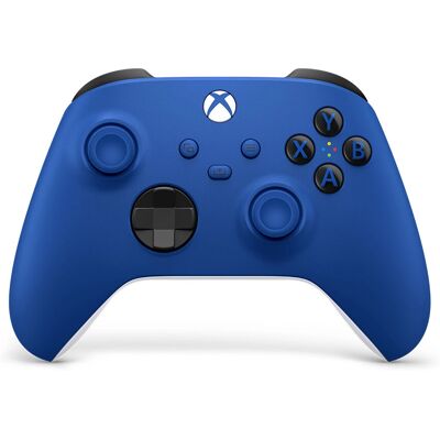 Controller Wireless Xbox Microsoft - Shock Blue - Per Xbox Series X/S, One, PC, iOS, Android Controller Wireless Xbox Microsoft - Shock Blue - Per Xbox Series X/S, One, PC, iOS, Android
