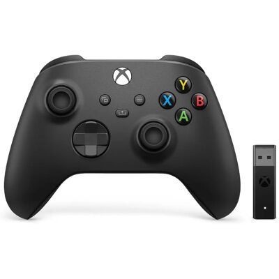 Microsoft Xbox Wireless Controller (2020) - para Windows + Adaptador Inalámbrico Microsoft Xbox Wireless Controller (2020) - para Windows + Adaptador Inalámbrico