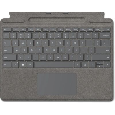 Microsoft Surface Pro Signature Platinum Tastatur - QWERTZ - Surface Pro 8/ X Microsoft Surface Pro Signature Platinum Tastatur - QWERTZ - Surface Pro 8/ X