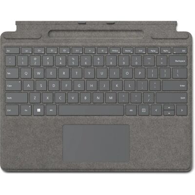 Microsoft Surface Pro Signature Tastatur - Grau Silber - Tastatur für Surface Pro 8/X Microsoft Surface Pro Signature Tastatur - Grau Silber - Tastatur für Surface Pro 8/X