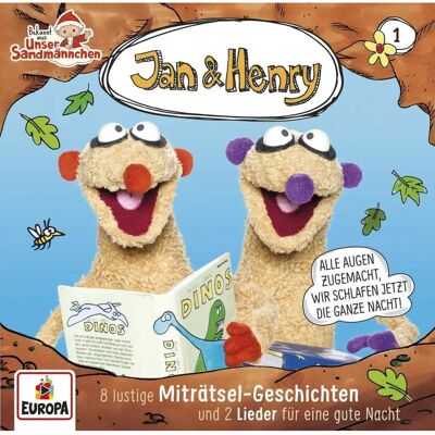 Sony Jan & Henry 8 Acertijos y 2 Historias CD Sony Jan & Henry 8 Acertijos y 2 Historias CD