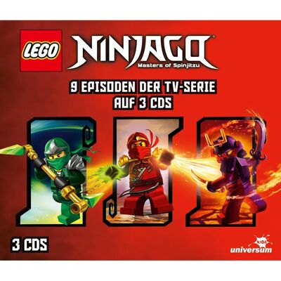 Lego Ninjago Hörspielbox 3 - Audio-Spiel - Sammler-Box Lego Ninjago Hörspielbox 3 - Audio-Spiel - Sammler-Box