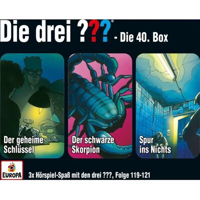 Die Drei ??? 3er Box 119-121 - Detektiv Hörbuch-Set Die Drei ??? 3er Box 119-121 - Detektiv Hörbuch-Set